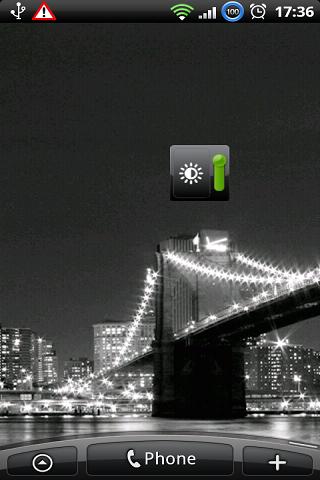 Automatic Brightness Widget