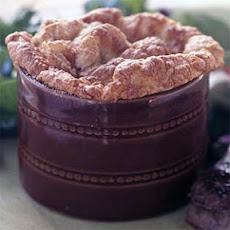 Bacon, Potato, and Gruyère Soufflé