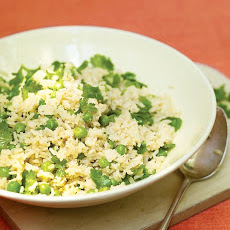 Rice with Peas and Cilantro