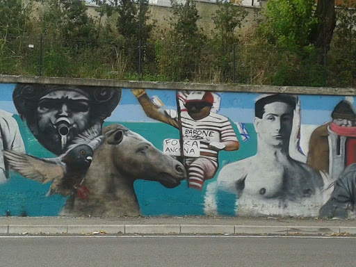 Ancona - Murales La Storia di Ancona 