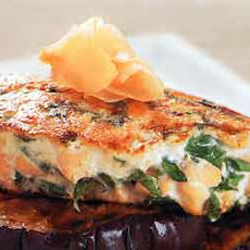 Salmon Burgers with Spinach and Ginger