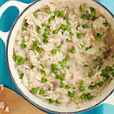 Creamy Rice and Sweet Peas