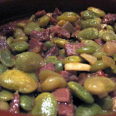 Lima Beans with Ham