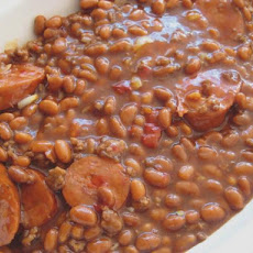 Three Meat Baked Beans