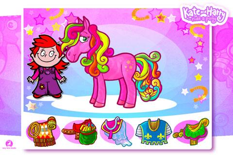 Android application Ride a Pony with Kate &amp; Harry screenshort
