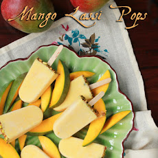 Mango Lassi Popsicles
