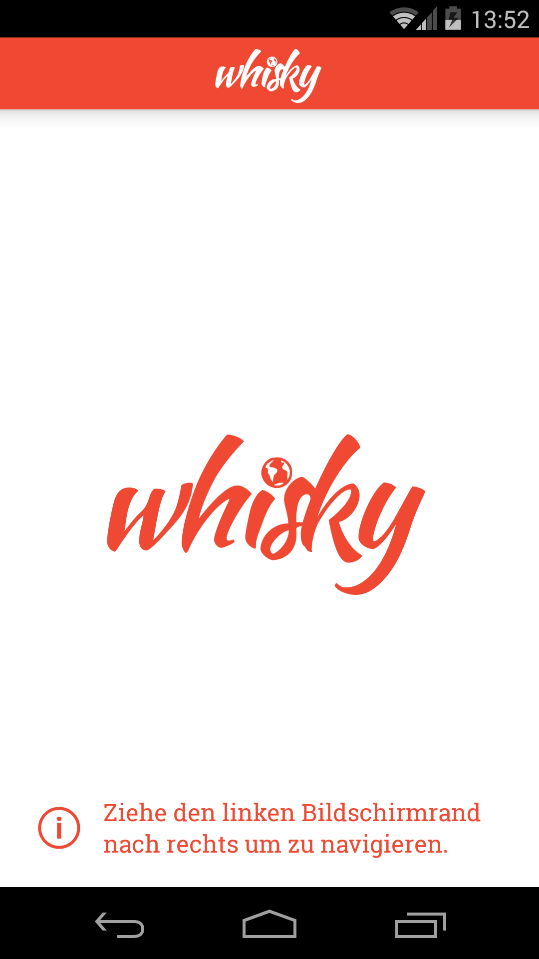 Android application Whisky Map screenshort