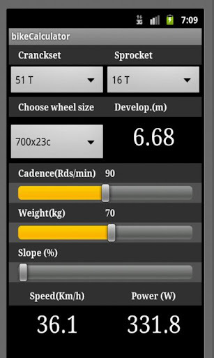 Bike Calculator