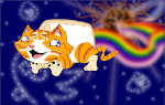 Nyan Cat Destroys the Planet Where Her Annoyances Come From