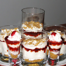 Cherry Cheesecake Verrines