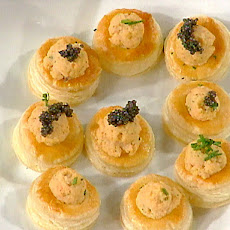 Lobster Mousse Puff Pastry Bouchees