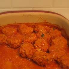 Linda's Fantabulous Porky-Pine  Meatballs