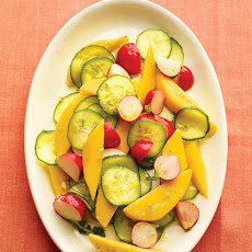 Mango and Radish Salad with Lime Dressing