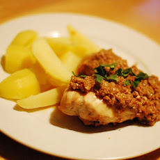 Persian Chicken W/Pomegranate and Walnuts