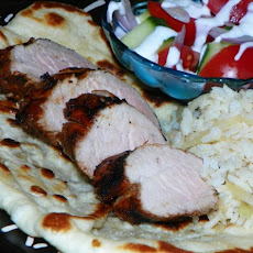 Grilled Pork Ternderloin With Ginger-Lime Vinaigrette