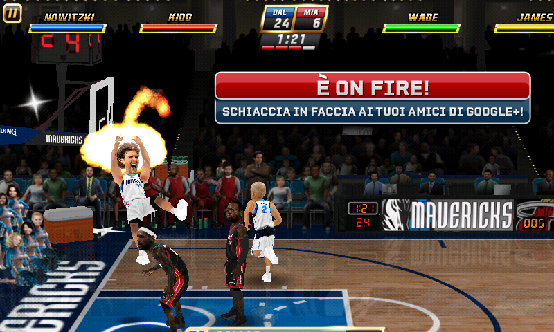 Android application NBA JAM by EA SPORTS™ screenshort