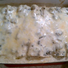 Momma's Creamy Chicken Enchiladas