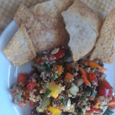 Lemon Tri-color Quinoa Tabbouleh