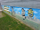 Oriental Rongotai Football Club Mural