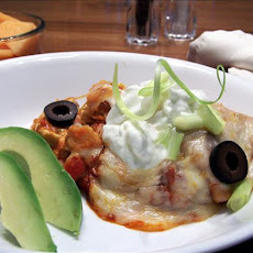 Ham and Egg Enchiladas