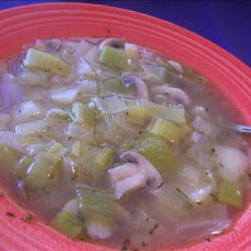 Mushroom Leek Soup