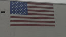 American Legion USA Flag Mural