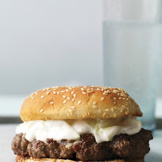 Lamb Burger with Yogurt Sauce