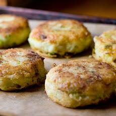 Asparagus Onion Cakes