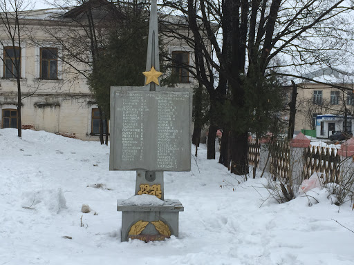 Памятник Погибшим  В ВОВ Выпускникам