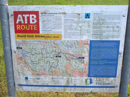 Infosign Noord Oost Veluwe ATB