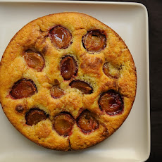 Late Summer Plum Cake