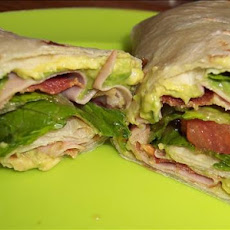 Turkey, Bacon & Guacamole Wrap