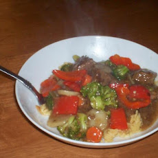 Gingered Beef Vegetable Stew