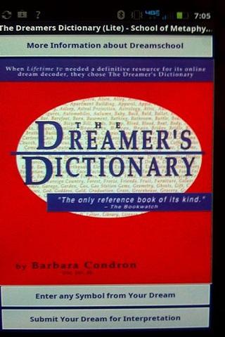 The Dreamers Dictionary