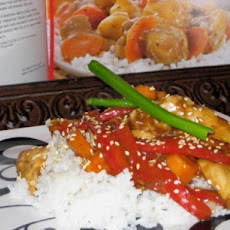 Sweet Orange Chicken Stir Fry