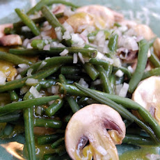 Green Bean and Mushroom Salad