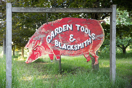 Garden Tools & Blacksmith Pig