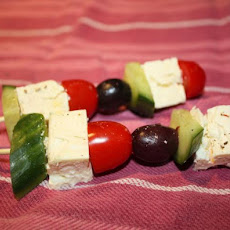 Greek Salad Skewers