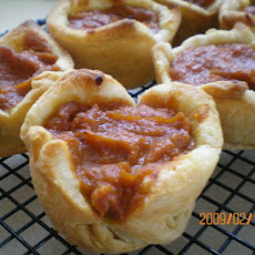 Peanut Butter Pumpkin Pies