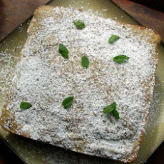 Coffee and Mint Cream Cake