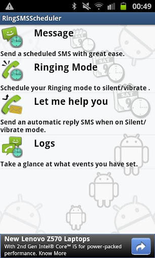 Ringer and Message Scheduler