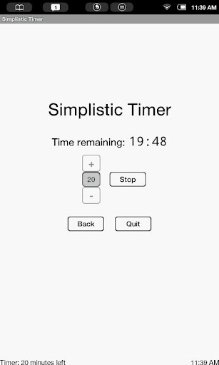 Simplistic Countdown Timer