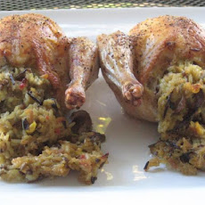 Stuffed Cornish Hens