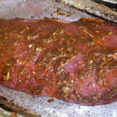 Chili Rubbed Flank Steak