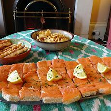 Apple Cider Cured Smoked Salmon