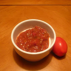 Roasted Roma Tomato Salsa