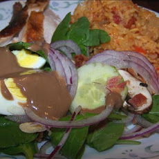 Kittencal's Spinach Salad With Balsamic Honey-Dijon Vinaigrette