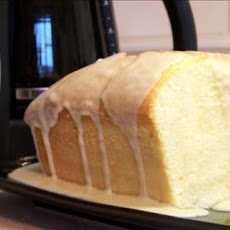 Glazed Almond Pound Cake