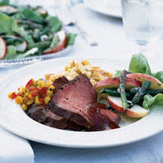 Hickory Grilled Beef with Henry Bain Sauce