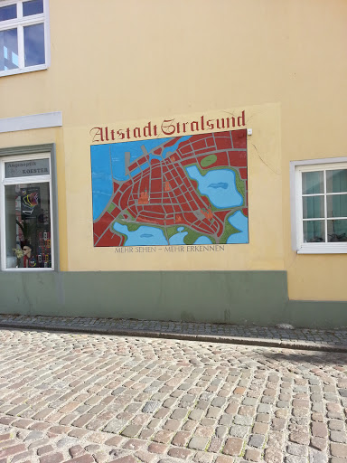 Altstadt Stralsund Wandbild